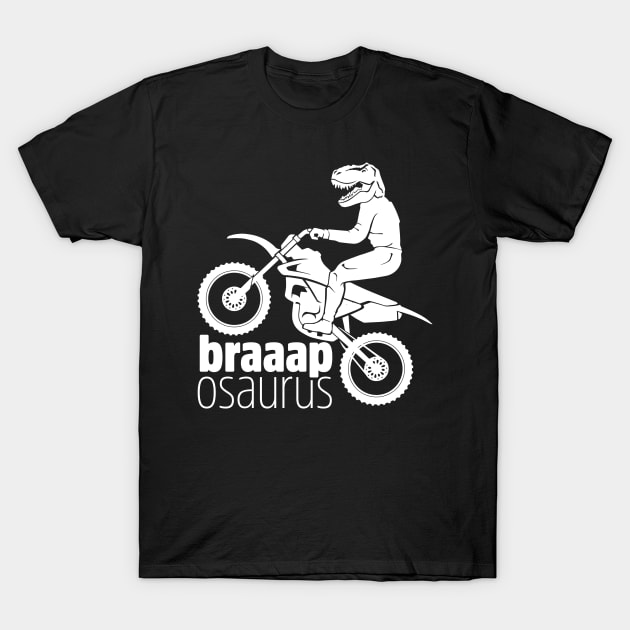 Braaaposaurus Rex T-Shirt by Dirt Bike Gear